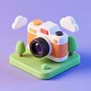 icon_education_camera_3d_isometric icon preview