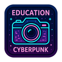 icon_education_camera_cyberpunk icon preview
