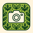 icon_education_camera_organic_pattern icon preview