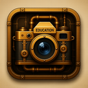 icon_education_camera_steampunk icon preview