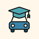 icon_education_car_asymmetrical icon preview