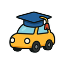 icon_education_car_cartoon icon preview