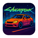 icon_education_car_cyberpunk icon preview