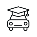 icon_education_car_line_art icon preview
