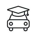 icon_education_car_outline icon preview