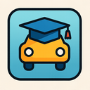 icon_education_car_sharp_edges icon preview