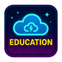 icon_education_cloud_cyberpunk icon preview