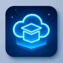 icon_education_cloud_futuristic icon preview