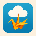 icon_education_cloud_origami icon preview