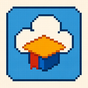 icon_education_cloud_pixel_art icon preview
