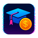 icon_education_coin_digital_glitch icon preview