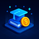 icon_education_coin_futuristic icon preview