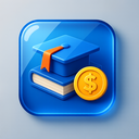icon_education_coin_glassy icon preview