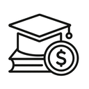 icon_education_coin_outline icon preview