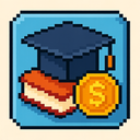 icon_education_coin_pixel_art icon preview