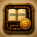 icon_education_coin_steampunk icon preview
