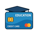 icon_education_credit_card_cartoon icon preview