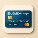 icon_education_credit_card_elegant icon preview