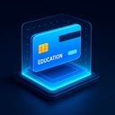 icon_education_credit_card_futuristic icon preview