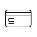 icon_education_credit_card_minimal_outline icon preview