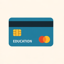icon_education_credit_card_minimalist icon preview