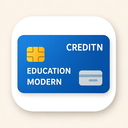 icon_education_credit_card_modern icon preview