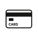 icon_education_credit_card_monochrome icon preview