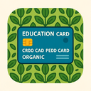 icon_education_credit_card_organic_pattern icon preview