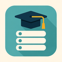 icon_education_database_flat_design icon preview