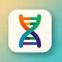 icon_education_dna_strand_abstract icon preview