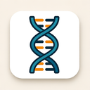 icon_education_dna_strand_asymmetrical icon preview