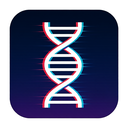 icon_education_dna_strand_digital_glitch icon preview