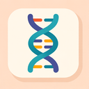 icon_education_dna_strand_flat_pastel icon preview