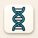 icon_education_dna_strand_geometric icon preview