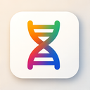 icon_education_dna_strand_gradient icon preview