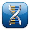 icon_education_dna_strand_metallic icon preview