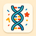 icon_education_dna_strand_playful icon preview