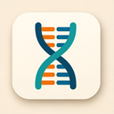icon_education_dna_strand_rounded icon preview