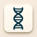icon_education_dna_strand_thin icon preview