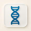 icon_education_dna_strand_transparent icon preview