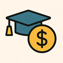 icon_education_dollar_sign_filled icon preview
