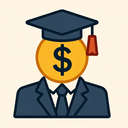 icon_education_dollar_sign_formal icon preview