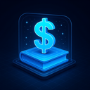 icon_education_dollar_sign_futuristic icon preview