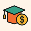 icon_education_dollar_sign_geometric icon preview
