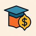 icon_education_dollar_sign_sharp_edges icon preview