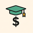 icon_education_dollar_sign_simplified icon preview