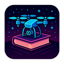 icon_education_drone_cyberpunk icon preview