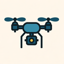 icon_education_drone_geometric icon preview