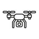 icon_education_drone_line_art icon preview