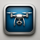 icon_education_drone_metallic icon preview